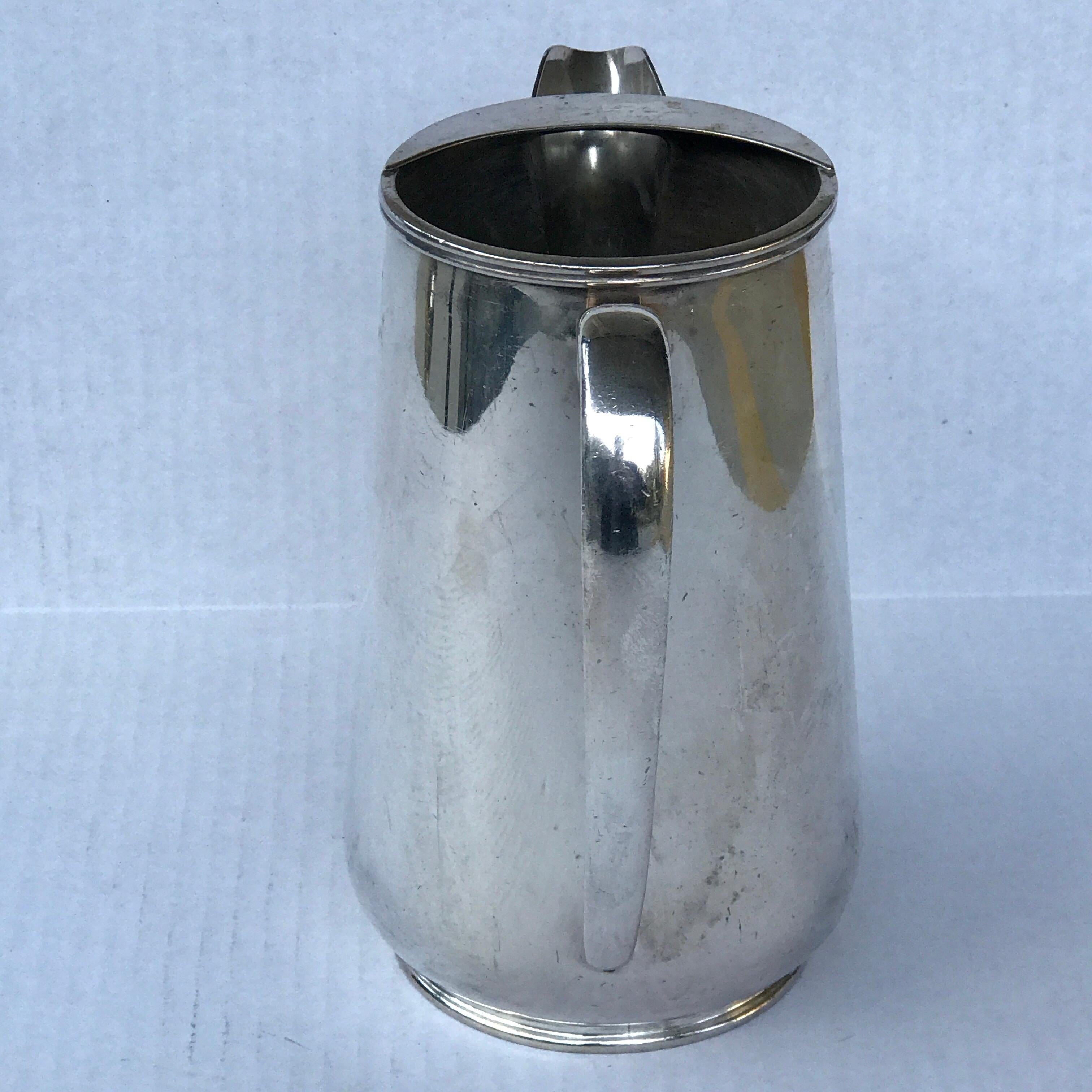 oneida silver pitcher
