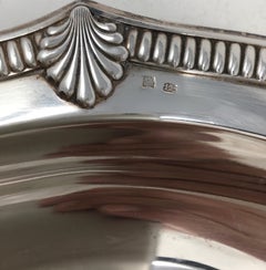 Vintage Hotel Silver Serving Platter