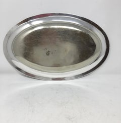 Vintage Hotel Silver Serving Platter