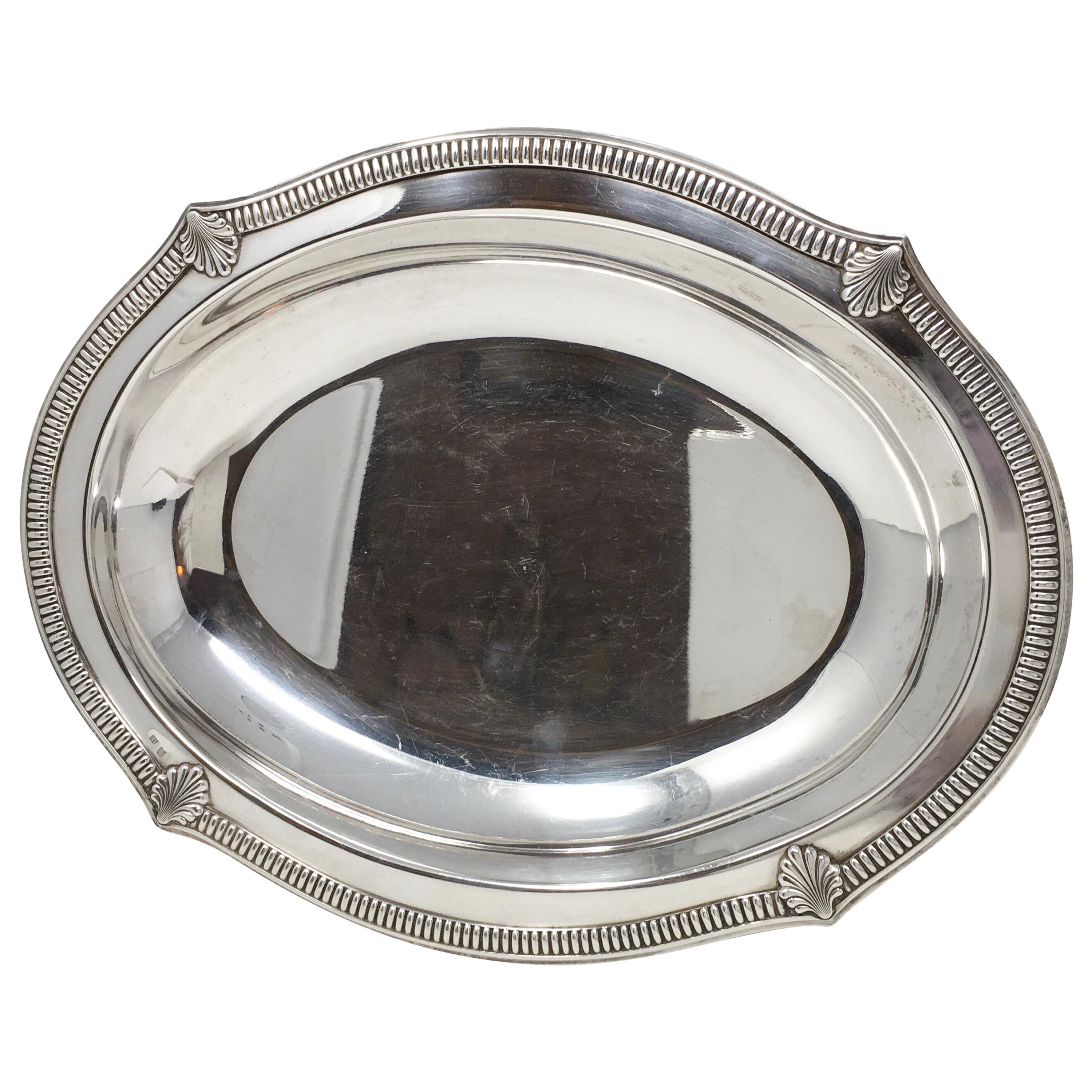 Vintage Hand Carved Serving Platter by Dirk Rosse at 1stDibs