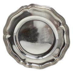 Retro Hotel Silver Serving Platter