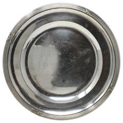 Retro Hotel Silver Serving Platter