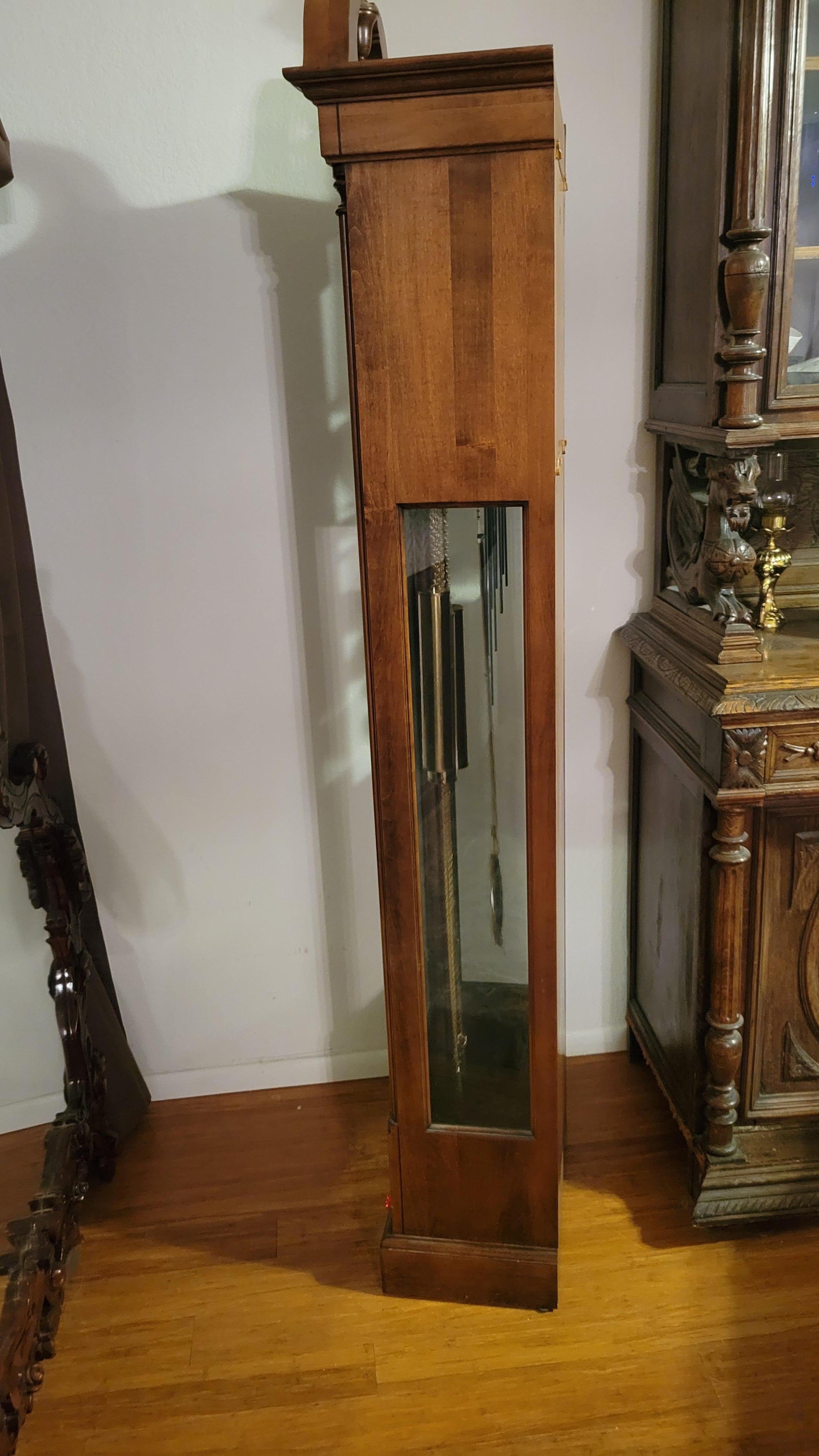 Vintage Howard Miller Grandfather Clock, Westminster Chime - 78