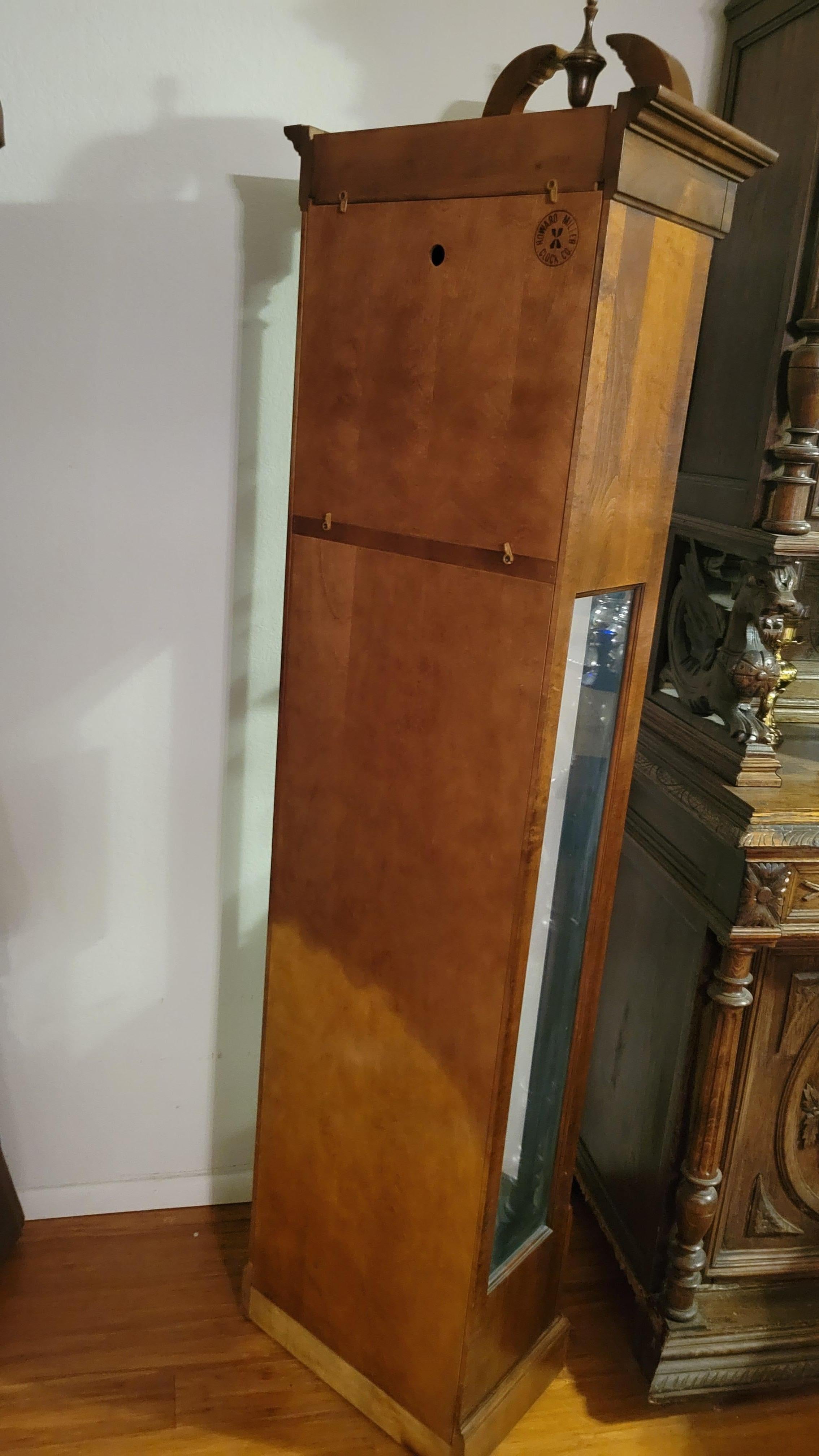 Vintage Howard Miller Grandfather Clock, Westminster Chime - 78