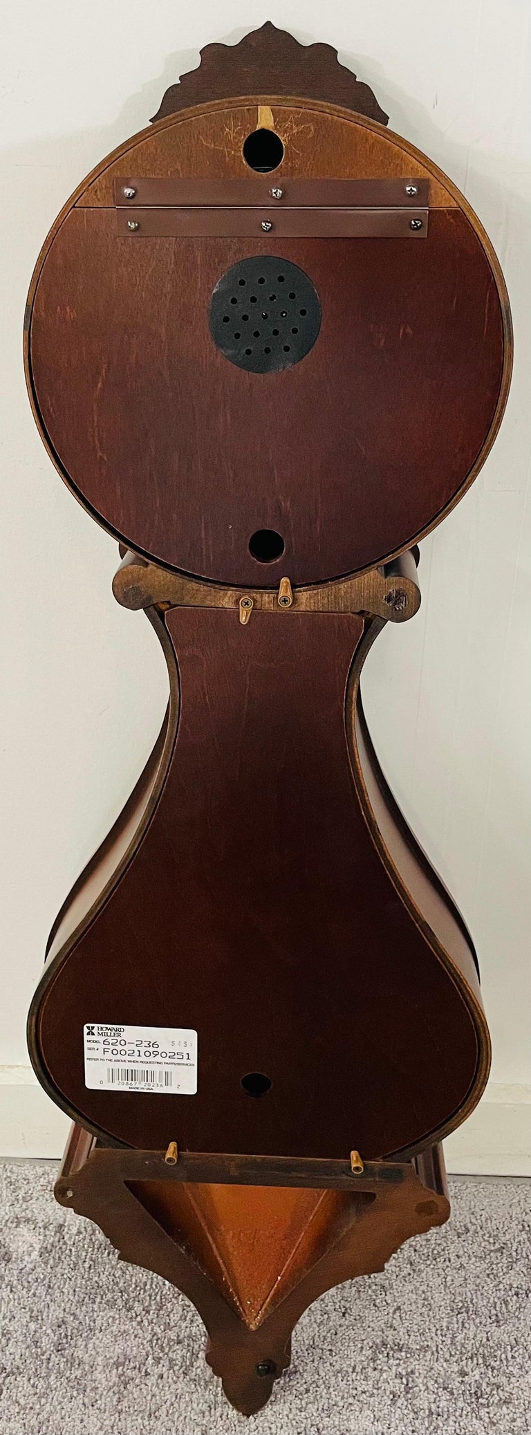Vintage Howard Miller Valencia Wall Clock at 1stDibs