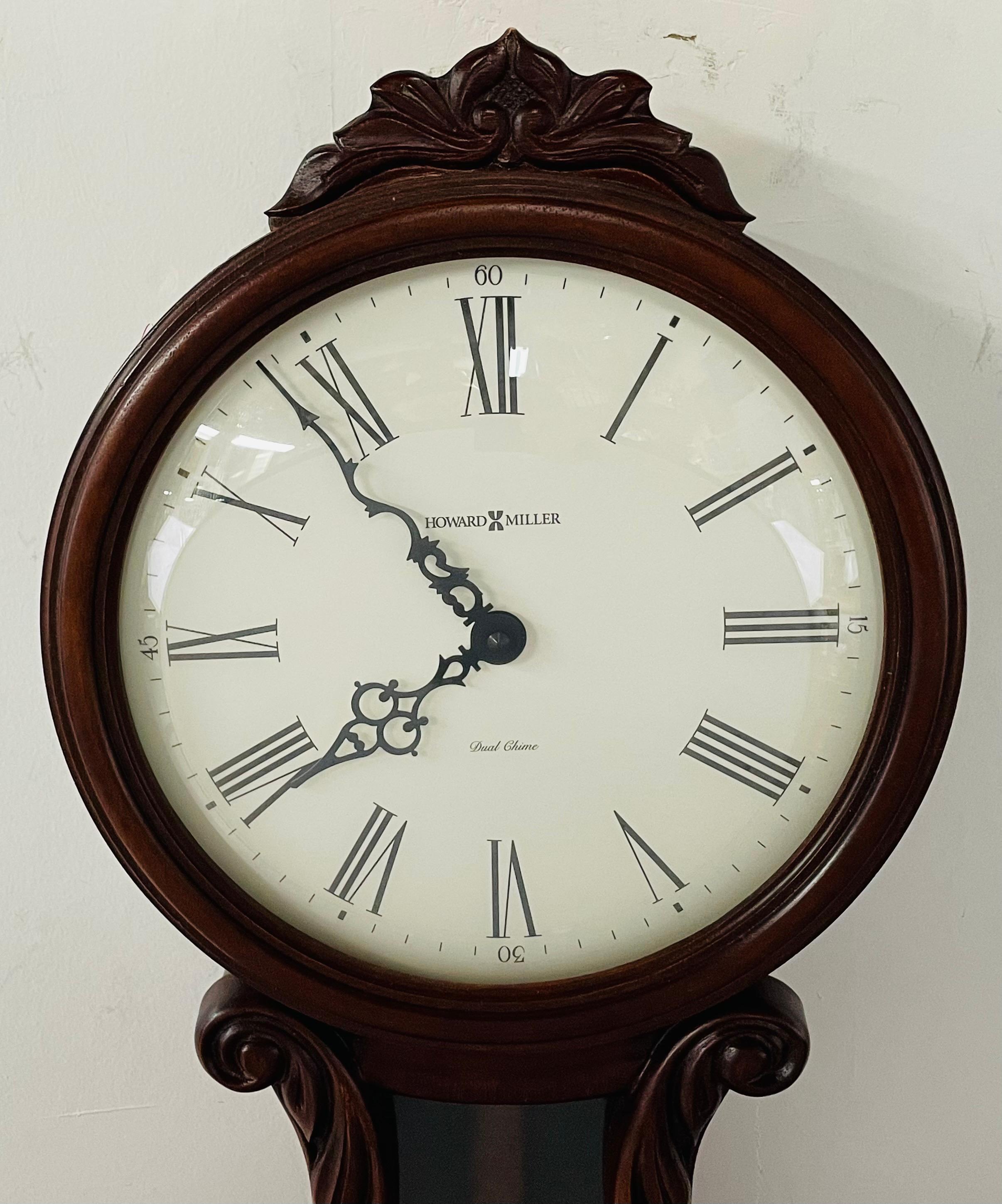 Vintage Howard Miller Valencia Wall Clock at 1stDibs vintage howard