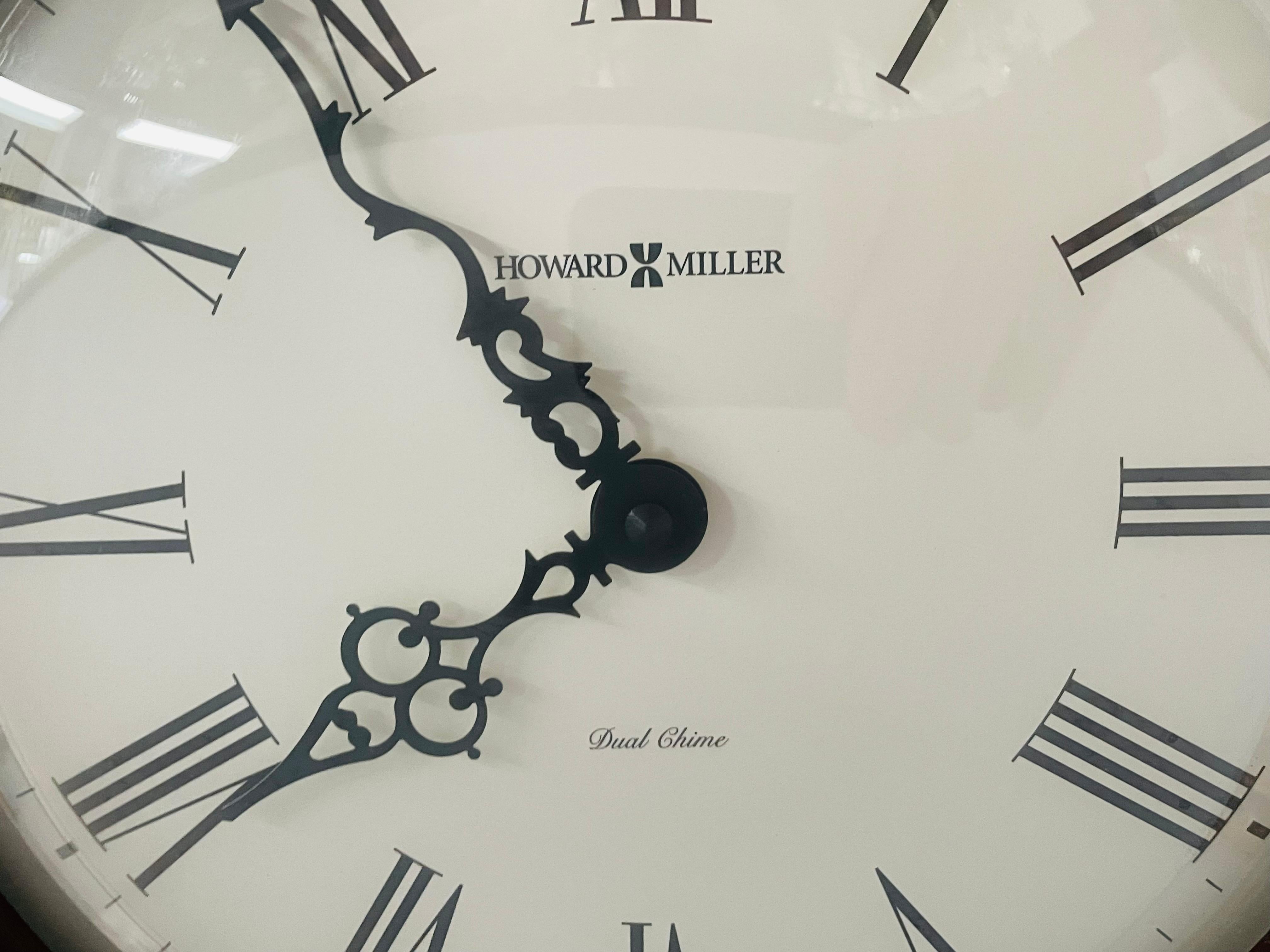 Vintage Howard Miller Valencia Wall Clock at 1stDibs vintage howard