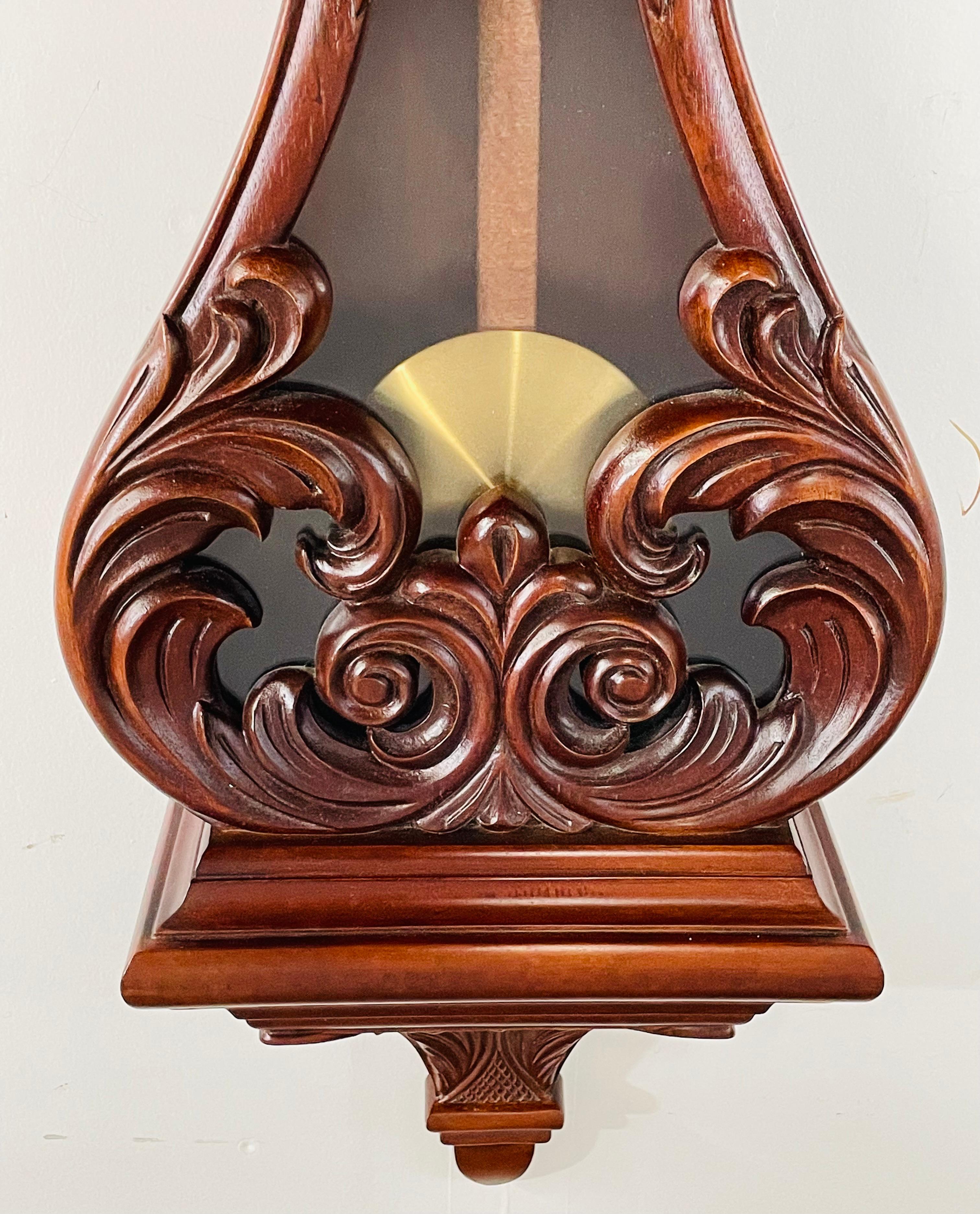 Vintage Howard Miller Valencia Wall Clock at 1stDibs vintage howard