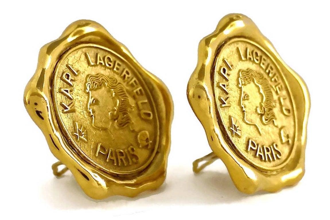 karl lagerfeld cufflinks