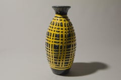 Vintage Hungarian Ceramic Vase, Sculptural Mid-Century Form