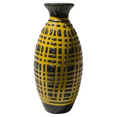 Vintage Hungarian Ceramic Vase, Sculptural Mid-Century Form