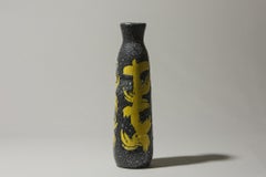 Vintage Hungarian Ceramic Vase, Textured Mid-Century Form
