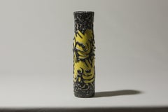 Vintage Hungarian Ceramic Vase, Textured Mid-Century Form