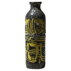 Vintage Hungarian Ceramic Vase, Textured Mid-Century Form