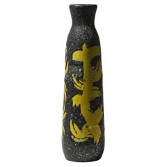 Vintage Hungarian Ceramic Vase, Textured Mid-Century Form