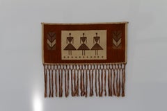 Vintage Hungarian Kelim Tapestry in Wool by Éva Németh for Ziola, 1960s.