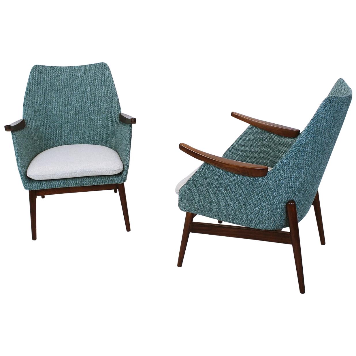 Vintage Hungarian Midcentury Cocktail Chairs, 1960s