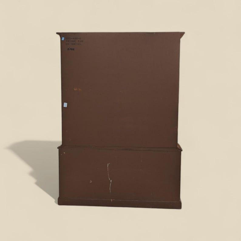 Hutch-Schrank von Drexel, Triune Kollektion, Mid Century, MCM, Mahagoni, Vintage (20. Jahrhundert) im Angebot