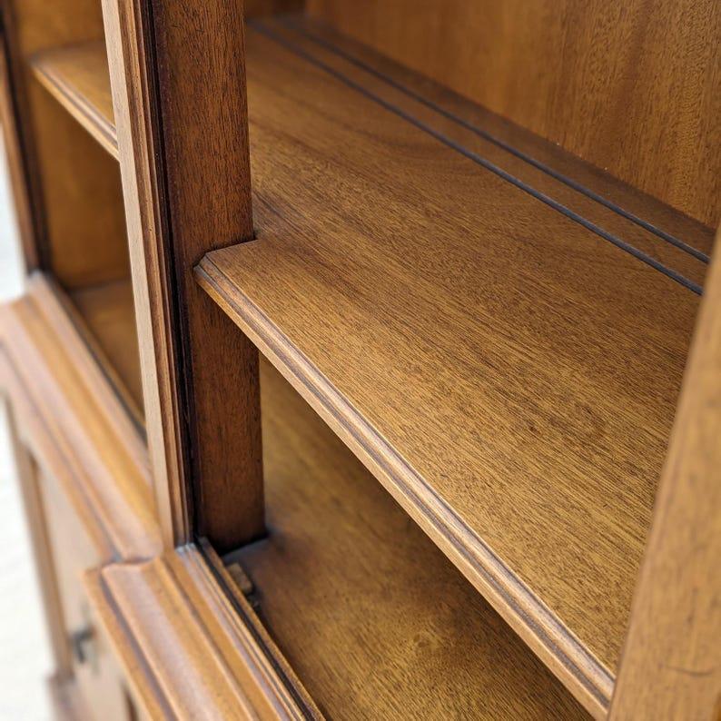 Hutch-Schrank von Drexel, Triune Kollektion, Mid Century, MCM, Mahagoni, Vintage im Angebot 1