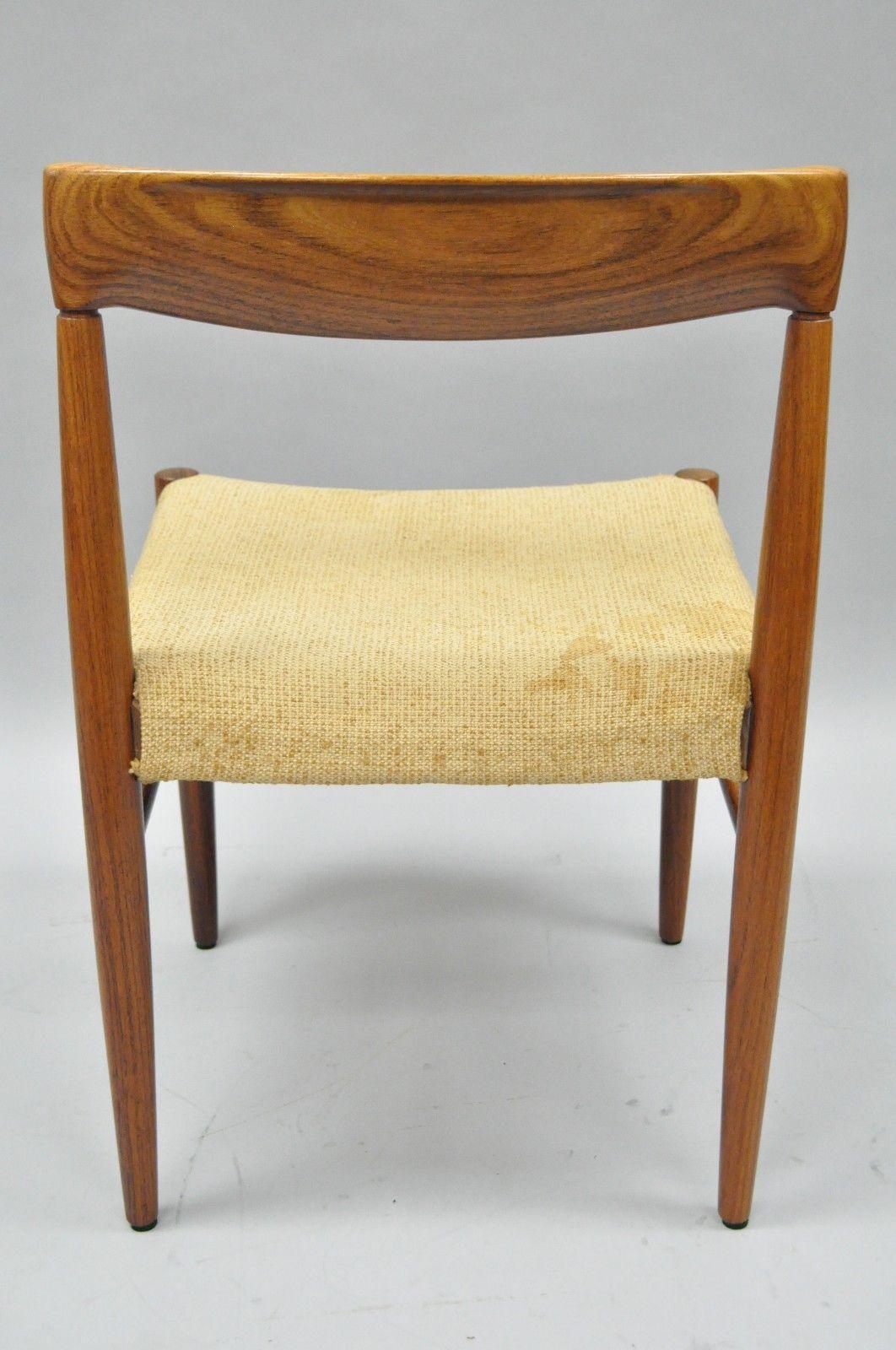 Vintage HW Klein for Bramin Midcentury Danish Modern Rosewood Dining Side Chair 3
