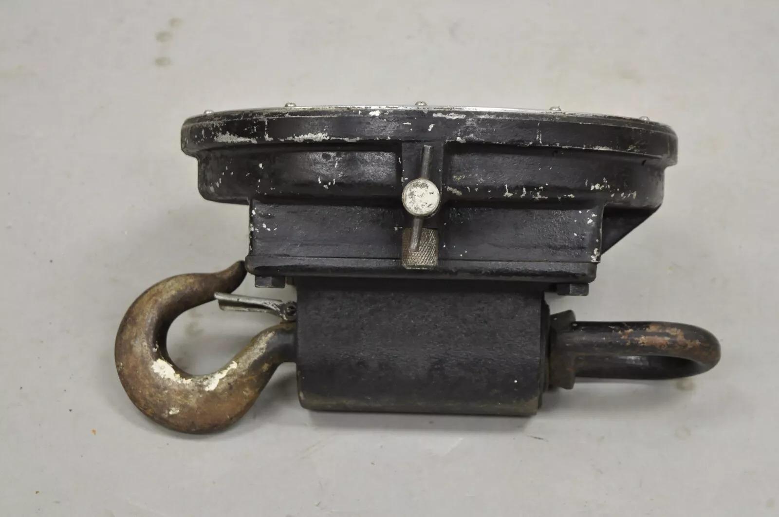 Industrial Vintage Hydroway Scales Inc, HydroScale 1000 Pound Crane Weigh Scale For Sale