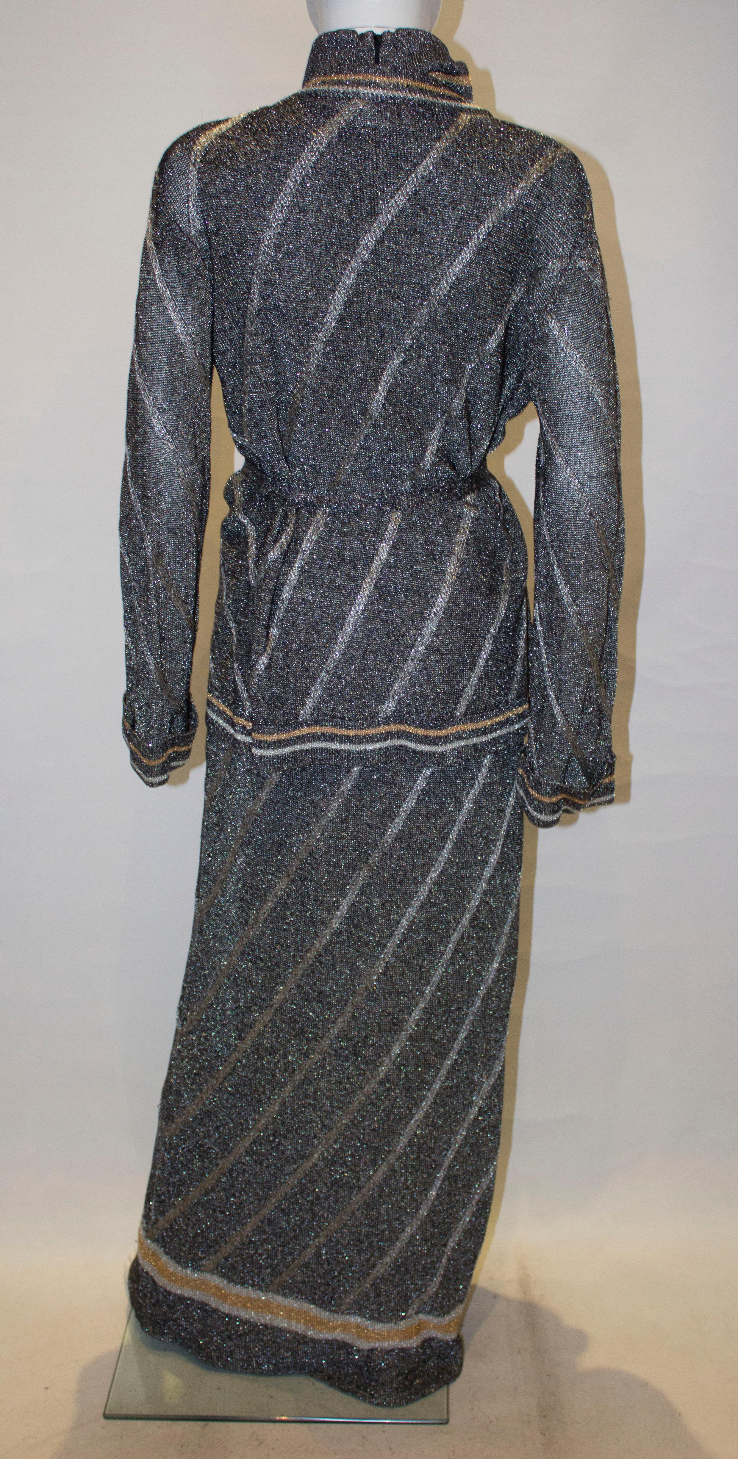Women's Vintage Ian Peters Knitted Dress and Jacket