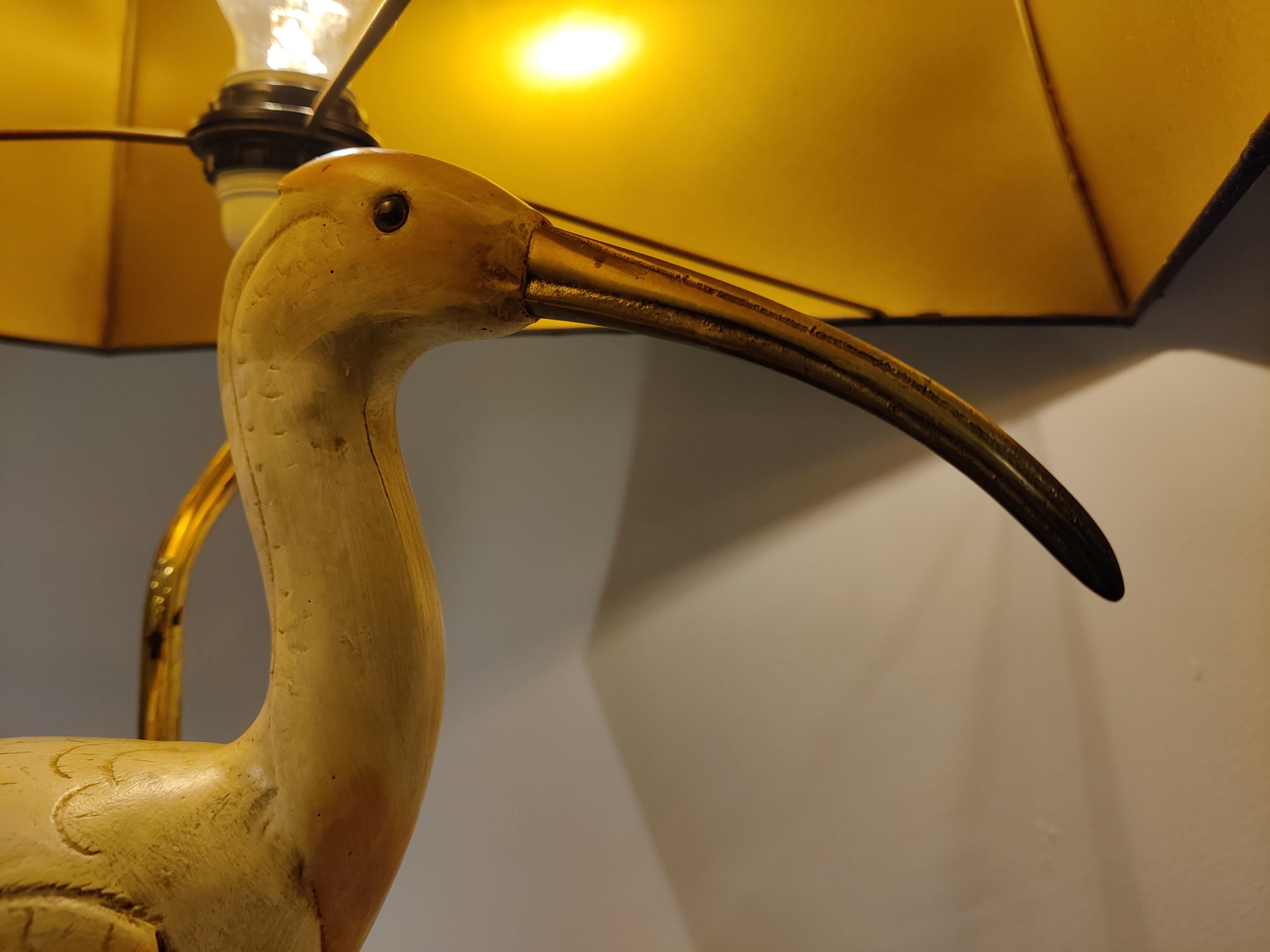 Vintage ibis Lamp by Elli Malevolti for Artiflex, 1970s 2
