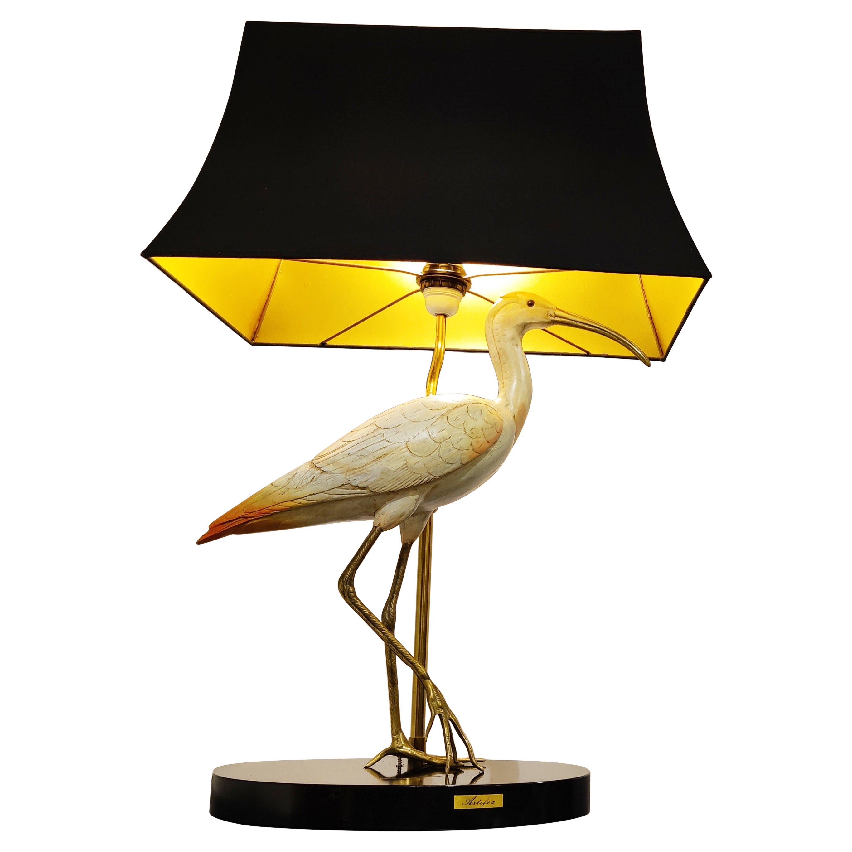 Vintage ibis Lamp by Elli Malevolti for Artiflex, 1970s
