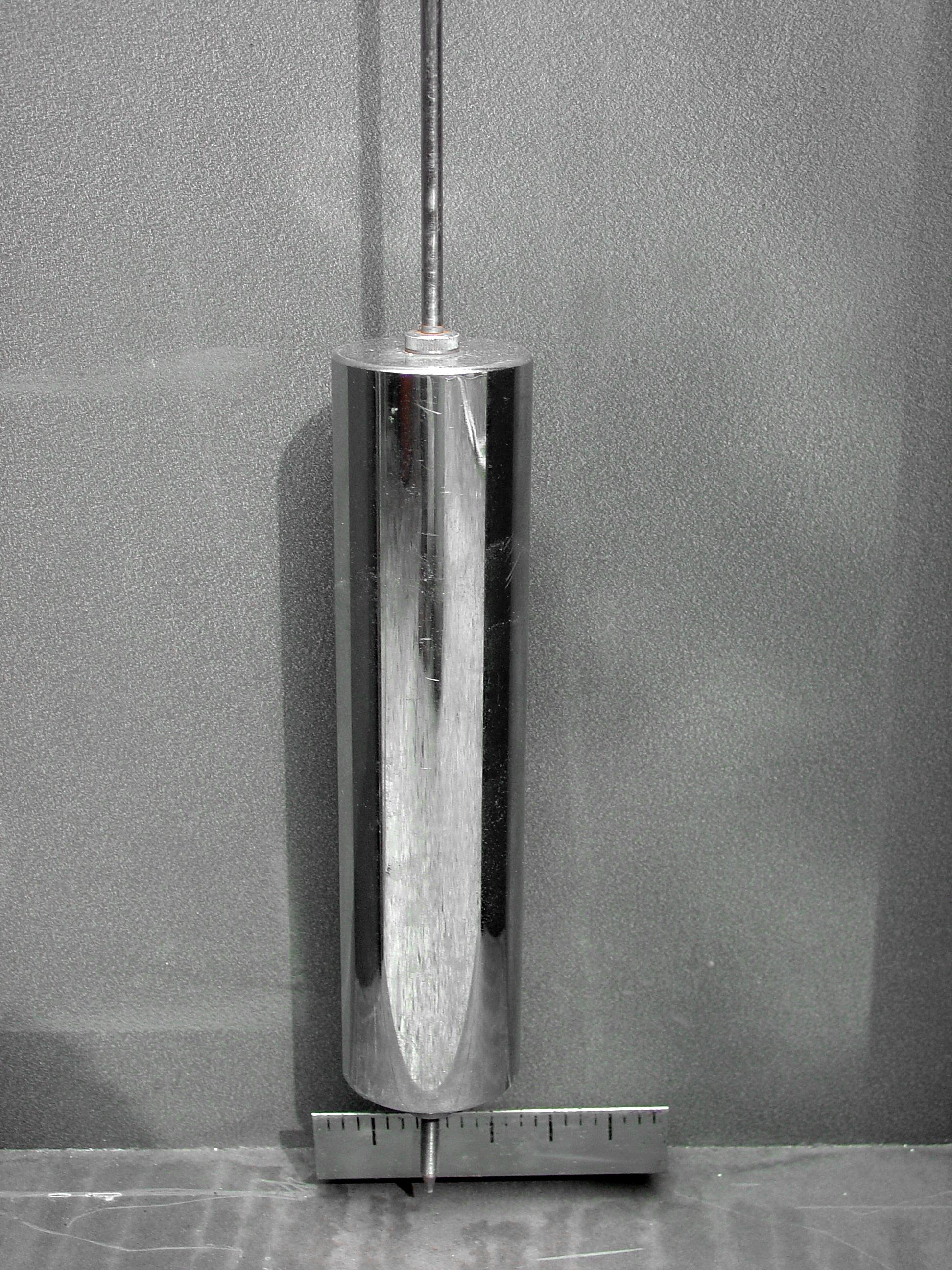 Vintage Ibm Master Long Clock Electro Mechanical Pendulum 1960 For Sale 2