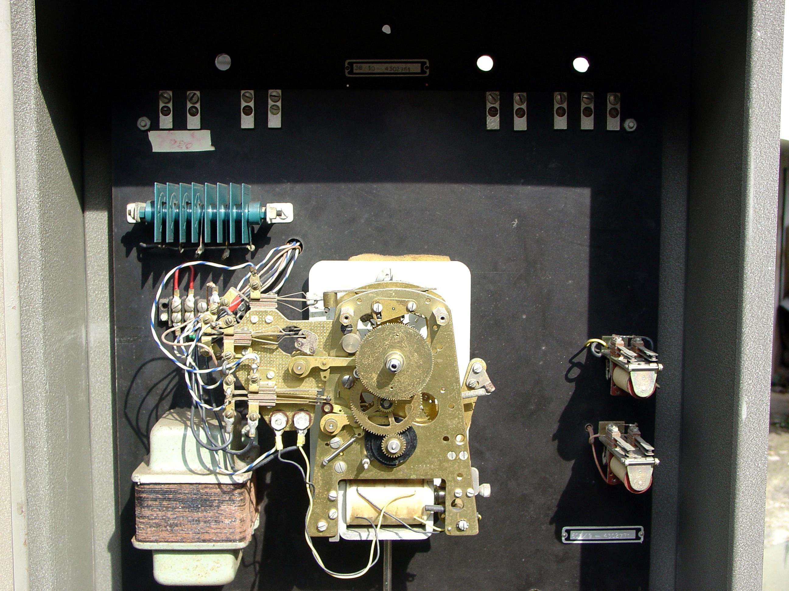 Vintage Ibm Master Lange Uhr Electro Mechanisches Pendulum 1960, Vintage im Angebot 4