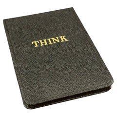 Vintage IBM "Think" Pad by Paul Rand, Plastic, Mid-Century Modern, 1960s