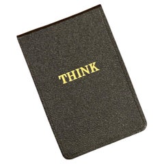 Vintage IBM "Think" Pad by Paul Rand, Plastic, Mid-Century Modern, 1960s