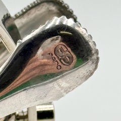 Vintage Ice Bucket Arnolfo Di Cambio in Crystal and Metal, 80s Italian Design