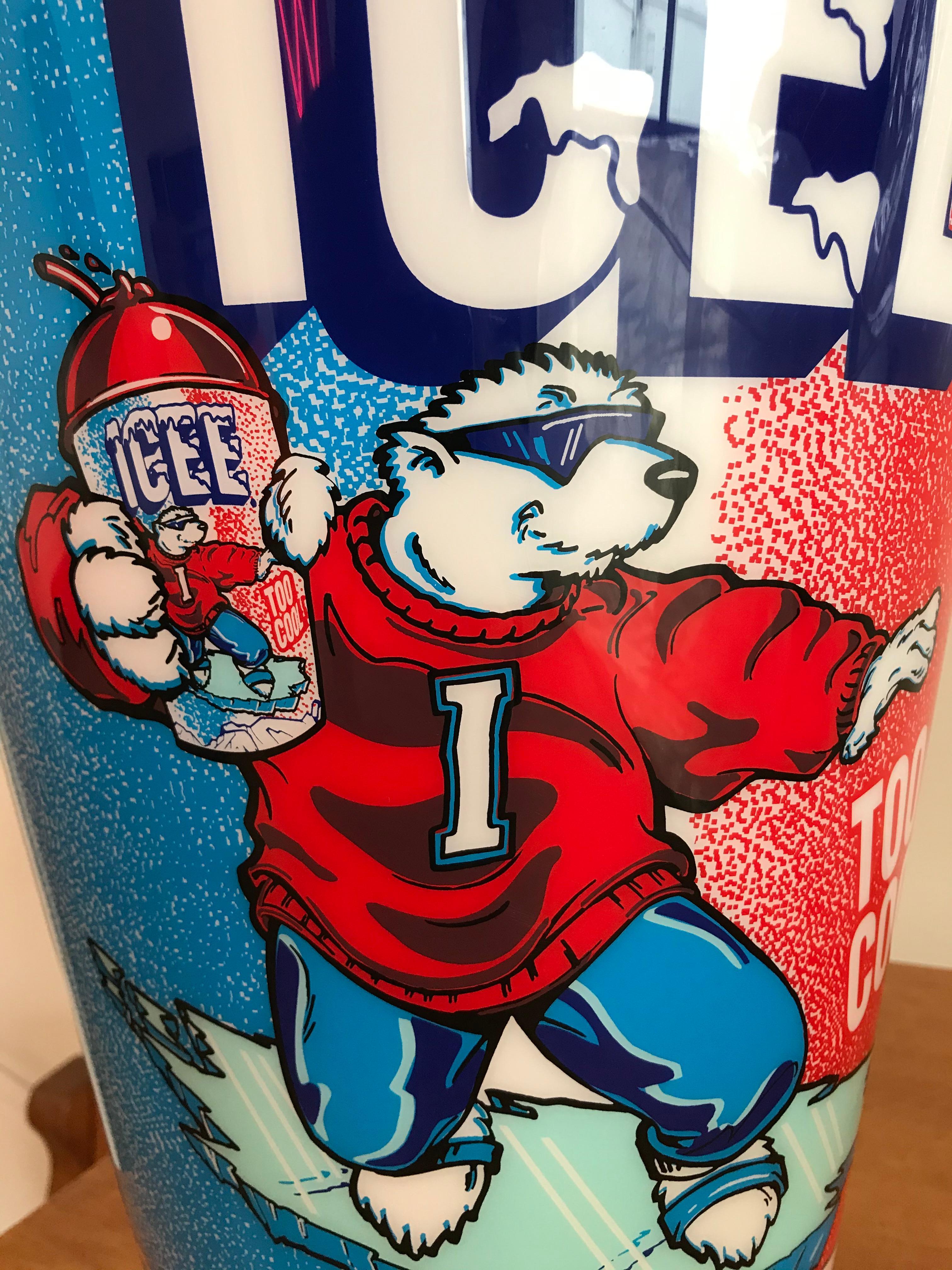 Vintage Icee Light Up Display Cup 4