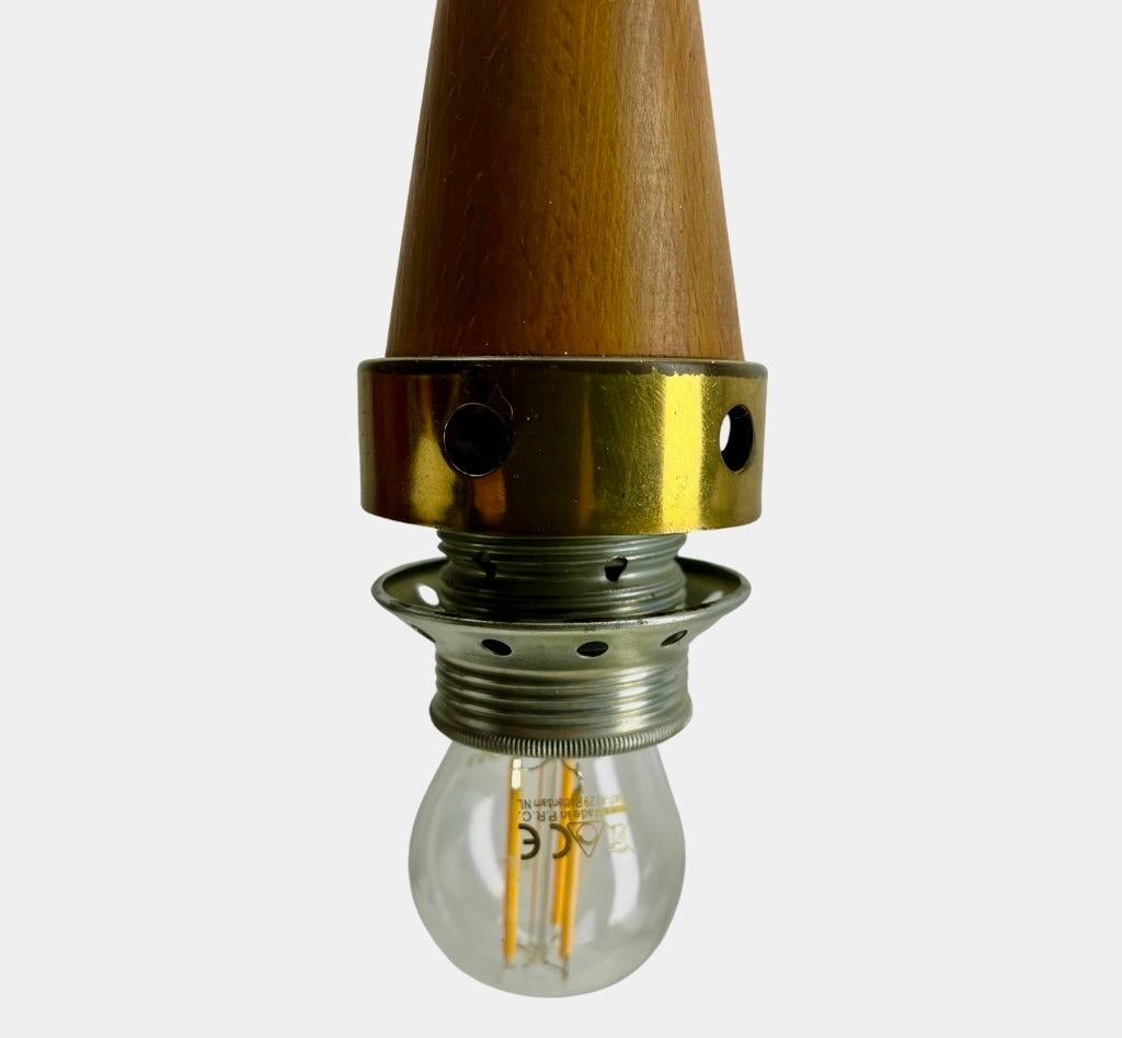 Vintage iconic 3 Globes Cascade lamp by Massive Belgium 1960s For Sale 5