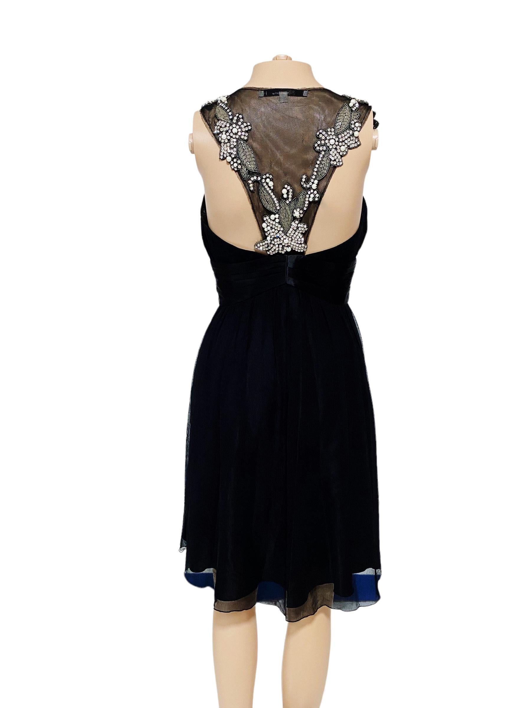 Vintage Iconic Blumarine with gorgeous Crystals Dress For Sale 3