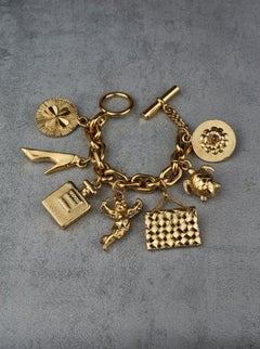 Vintage Iconic CHANEL Lucky Charm Bracelet