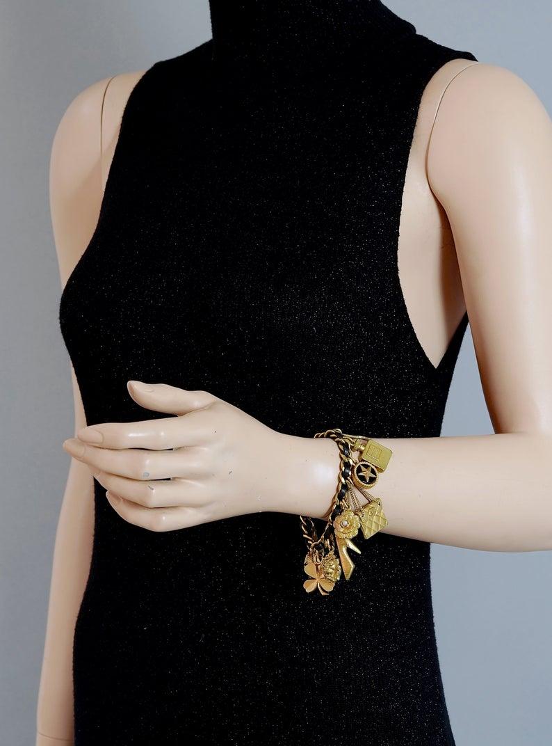 chanel vintage charm bracelet