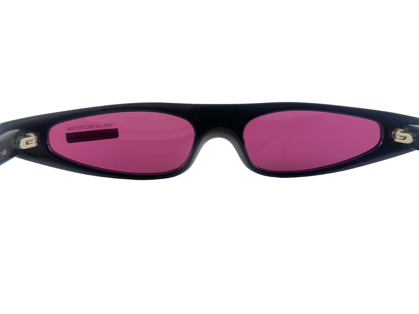 Vintage Ikonische Dolce & Gabbana 5435 Laufsteg-Sonnenbrille 2000er Jahre Y2K im Angebot 3