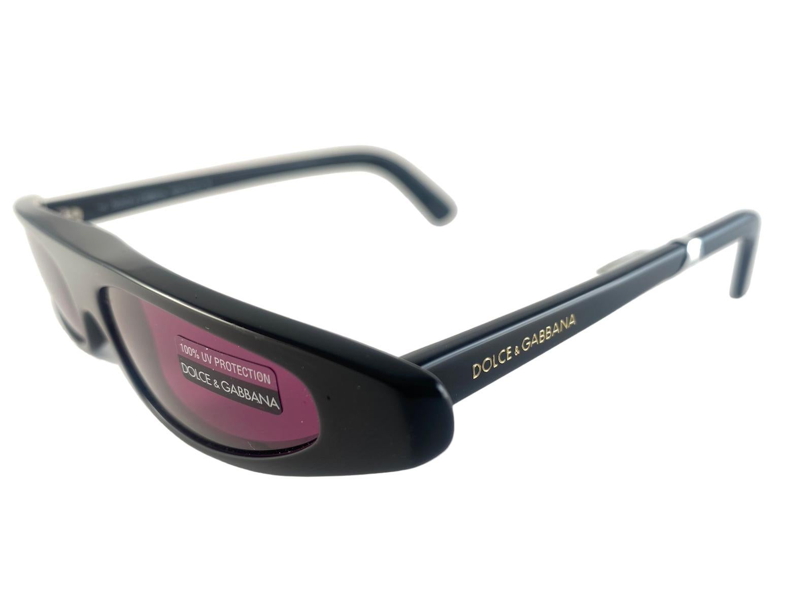 Vintage Ikonische Dolce & Gabbana 5435 Laufsteg-Sonnenbrille 2000er Jahre Y2K im Angebot 4