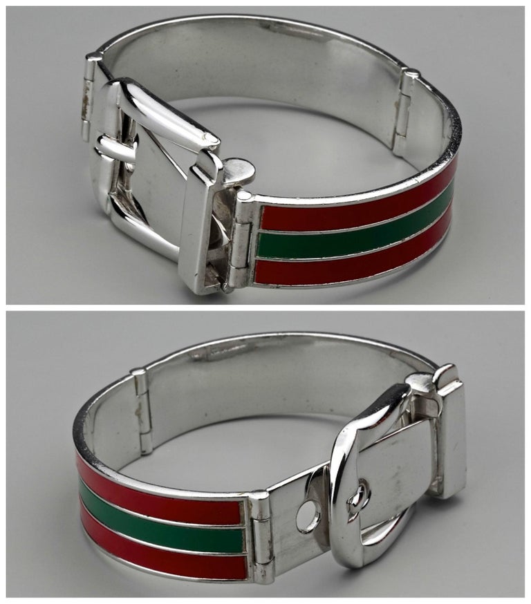 Gucci buckle bracelet clearance