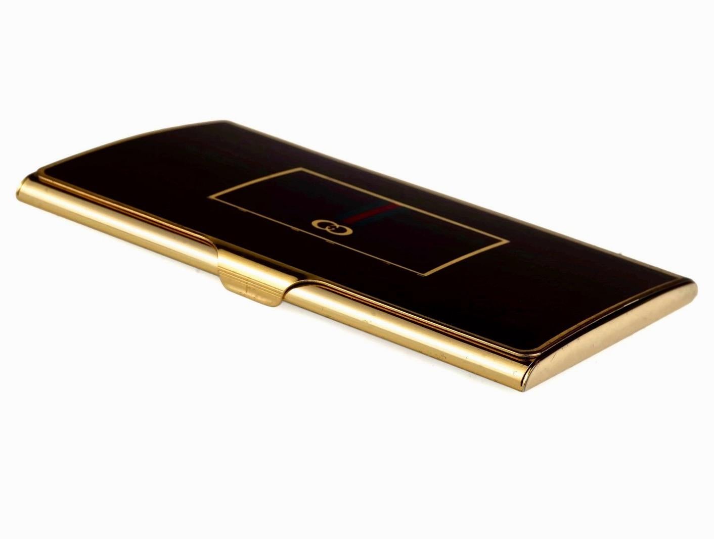 gucci business card holder