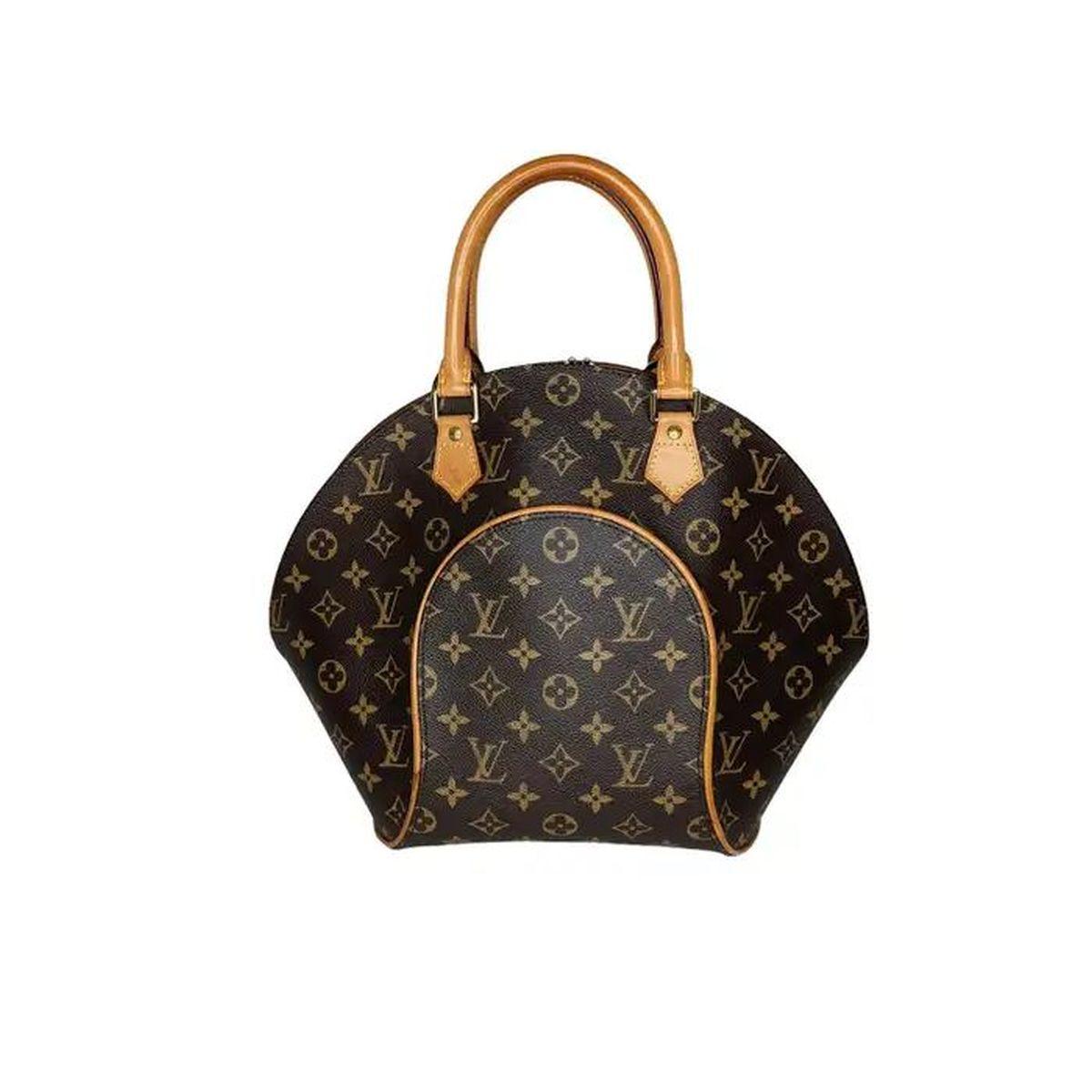 Vintage Iconic Louis Vuitton Designer Monogram Ellipse Handbag For Sale 7