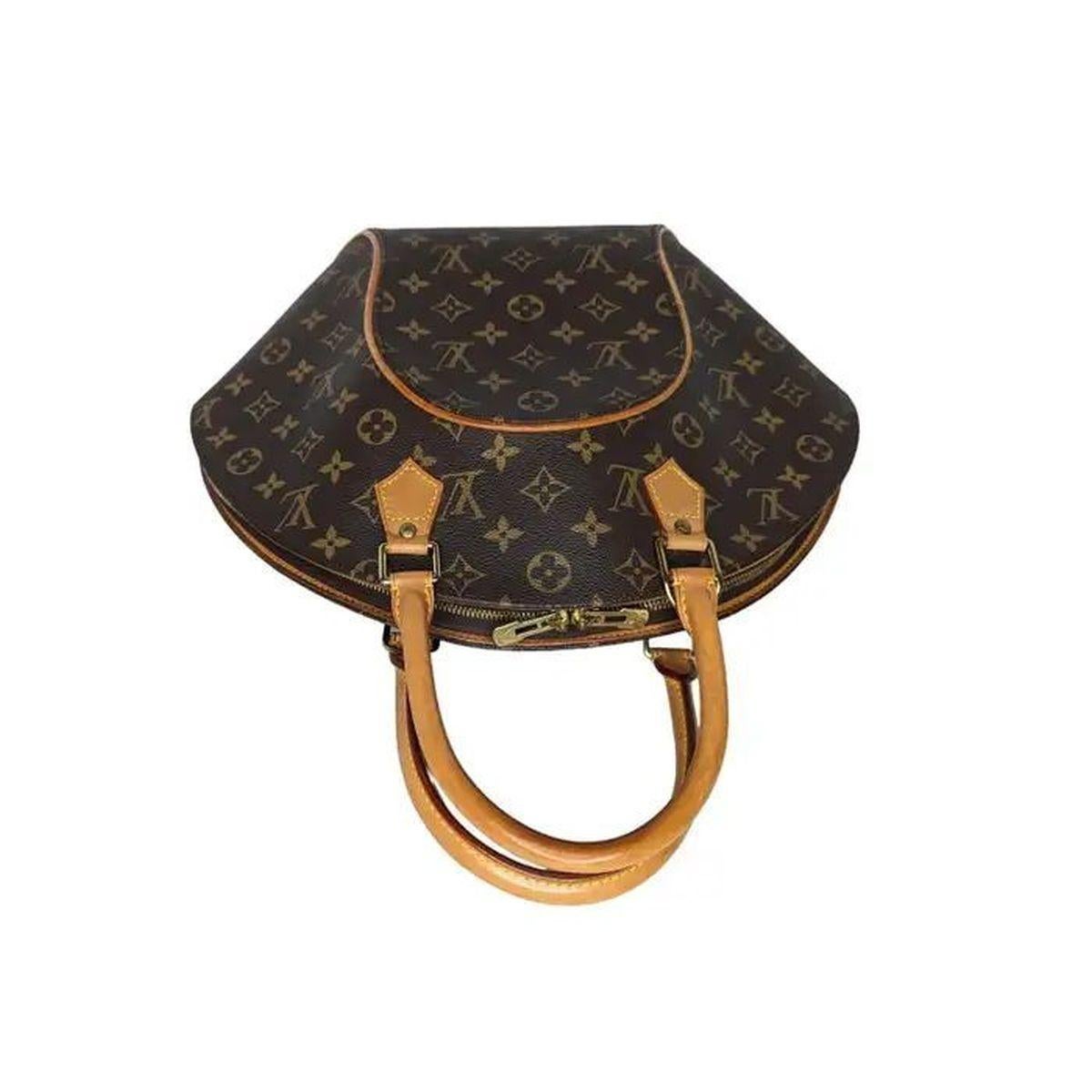 Vintage Iconic Louis Vuitton Designer Monogram Ellipse Handbag For Sale 5