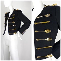 Vintage Iconic MOSCHINO Couture Dinner Jacket