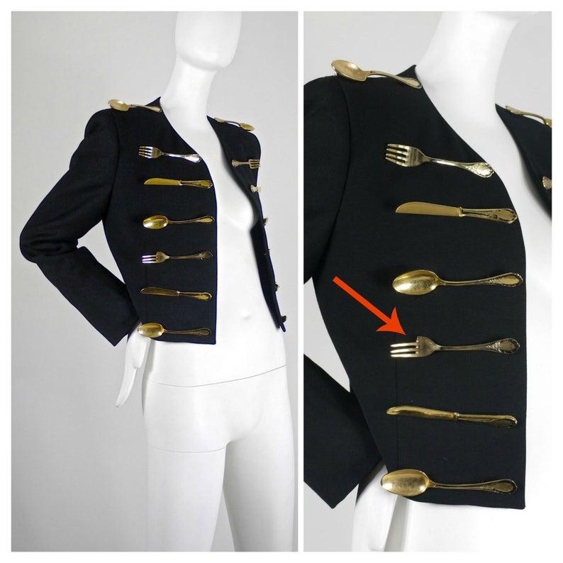 moschino couture blazer