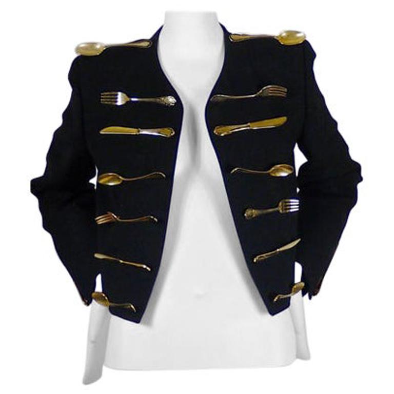Vintage Iconic MOSCHINO Couture Dinner Jacket