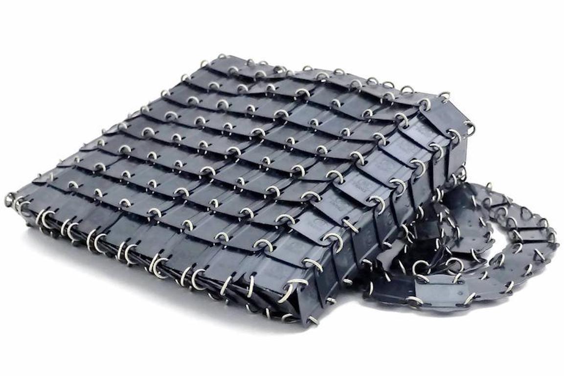 paco rabanne metal bag