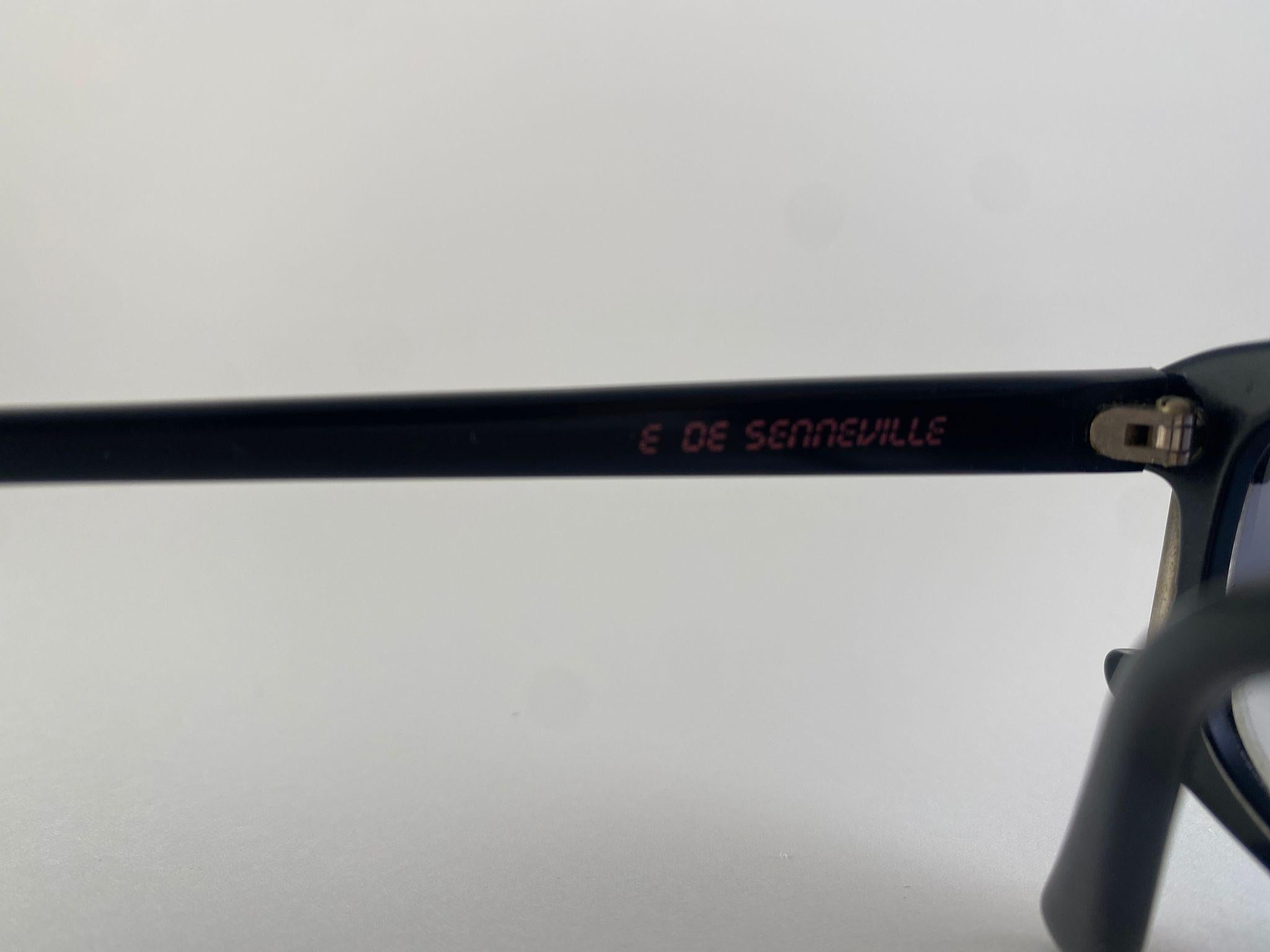 Vintage Idc für E de Senneville S3 Sonnenbrille 1990'S Hergestellt in Frankreich im Angebot 2