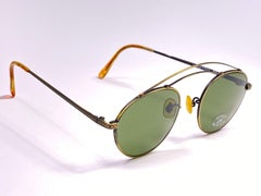 Occhiali da sole vintage IDC Lunettes Copper Lens anni '80 Francia